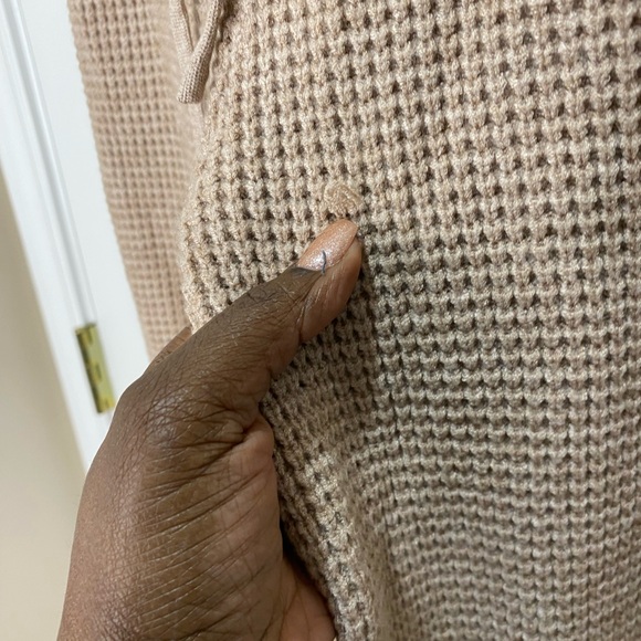 Tan Knit Sweater and Pants Set - Picture 10 of 13